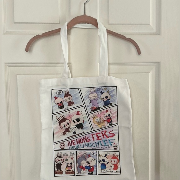 POP MART Handbags - Labubu comic theme tote